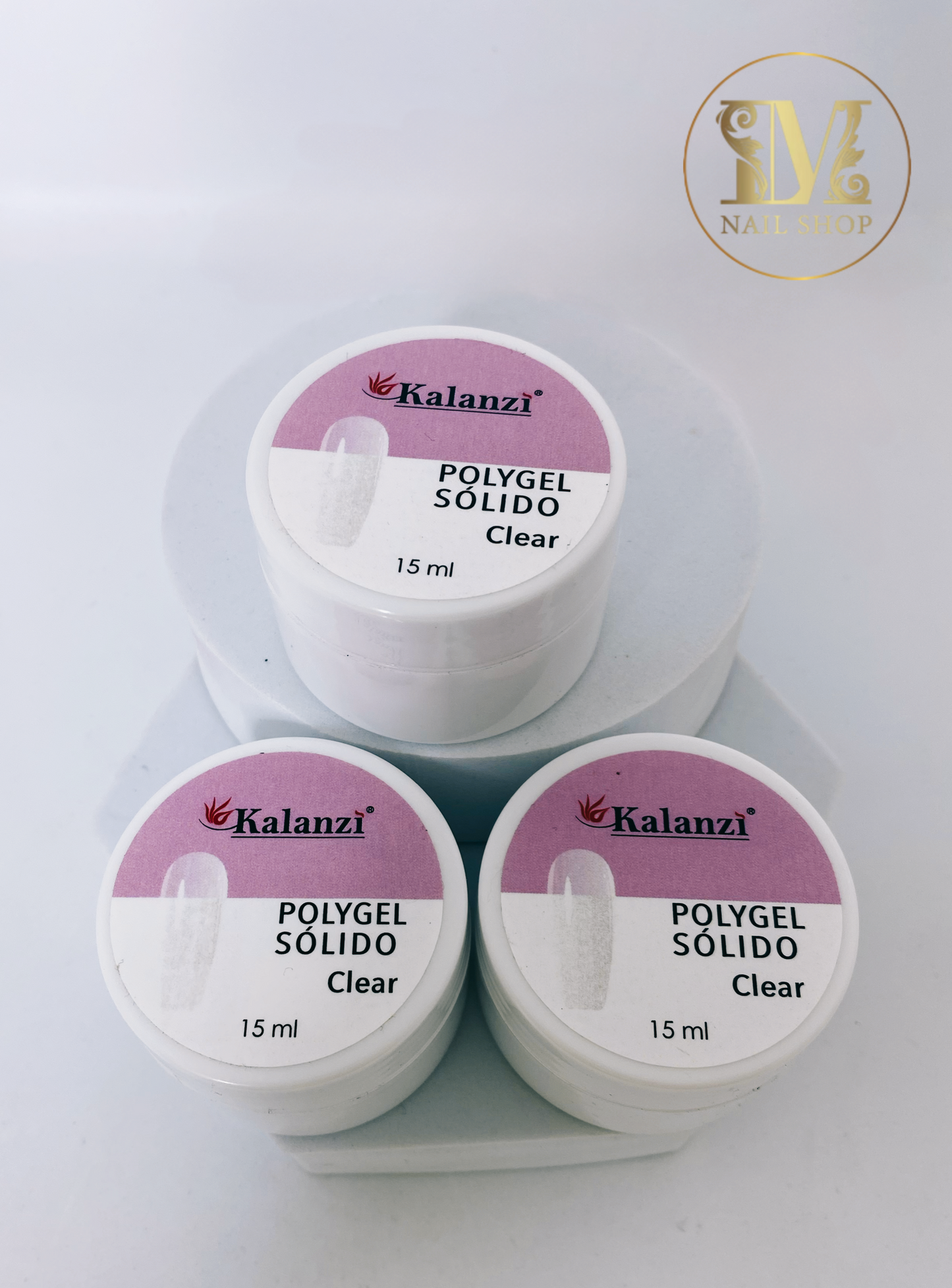 Polygel Sólido 15 ml Clear