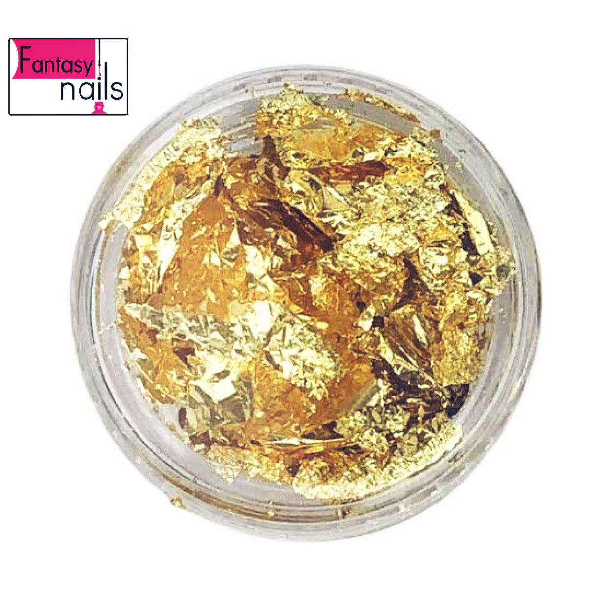 Hoja de oro Fantasy Nails