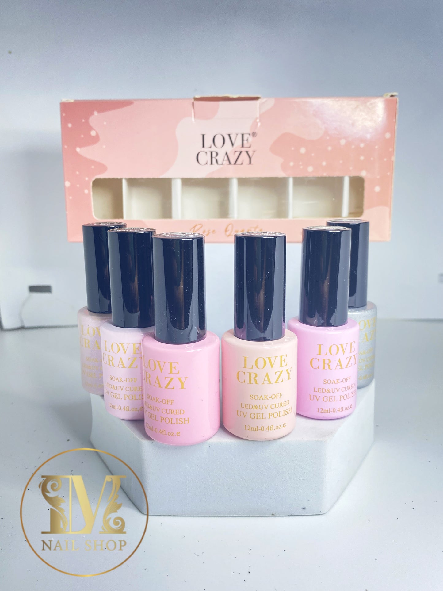 GAMA DE GEL TONOS NUDE LOVE CRAZY