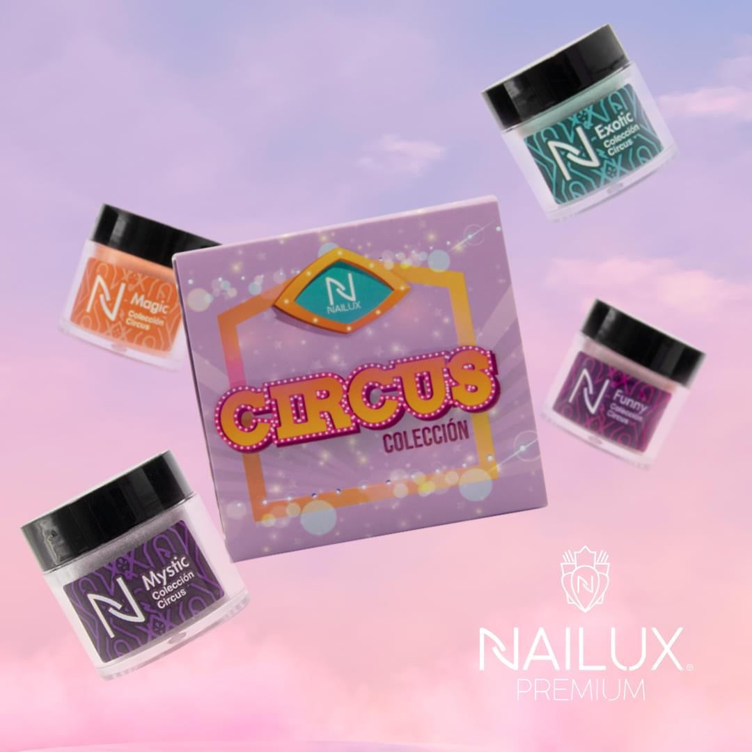Colección Circus Nailux 04 pz