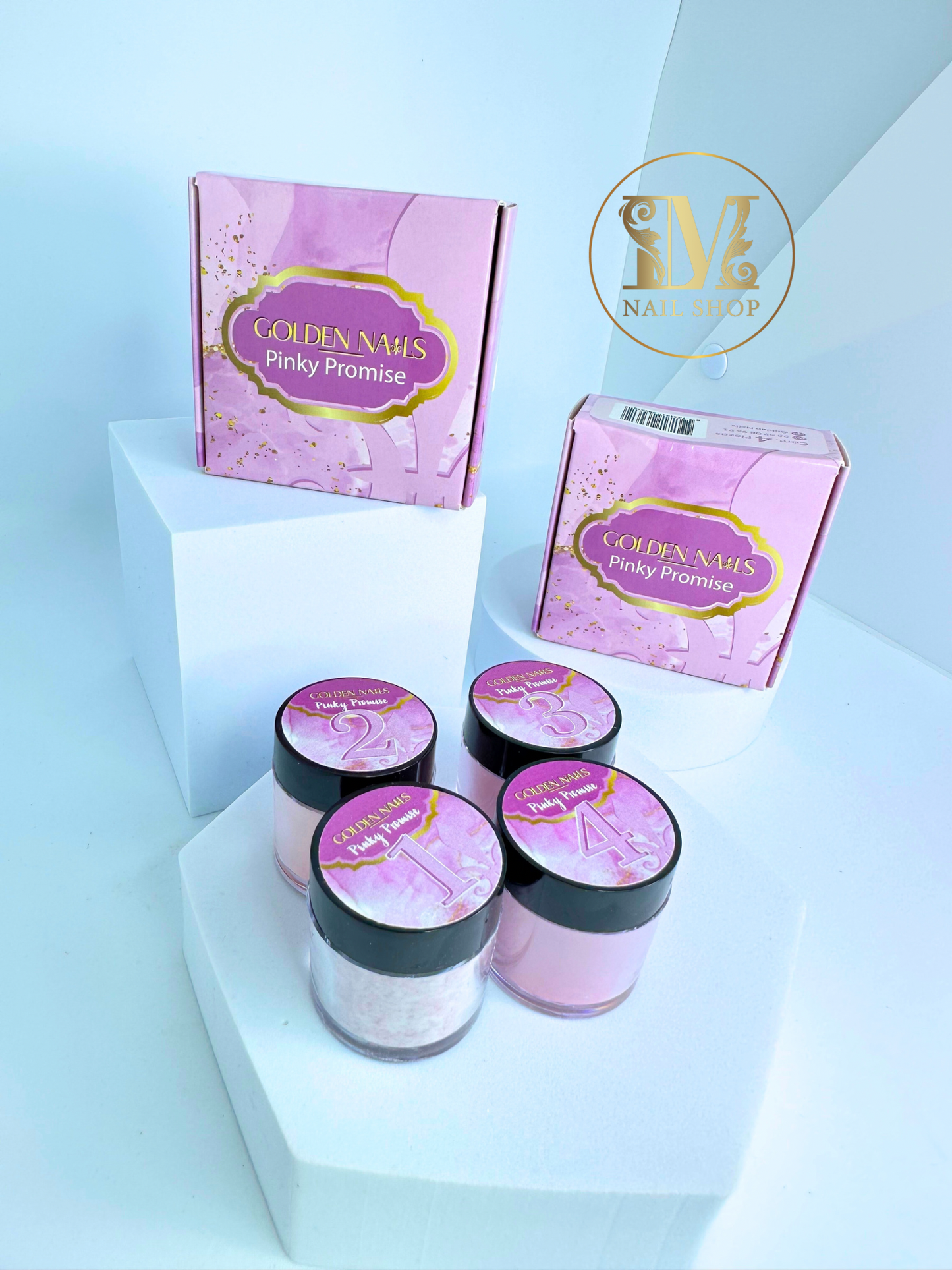 Colección Pinki Promise /Golden Nails