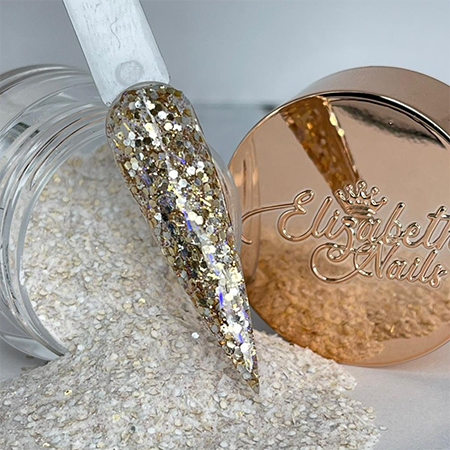 Acrílico con Glitter #40
