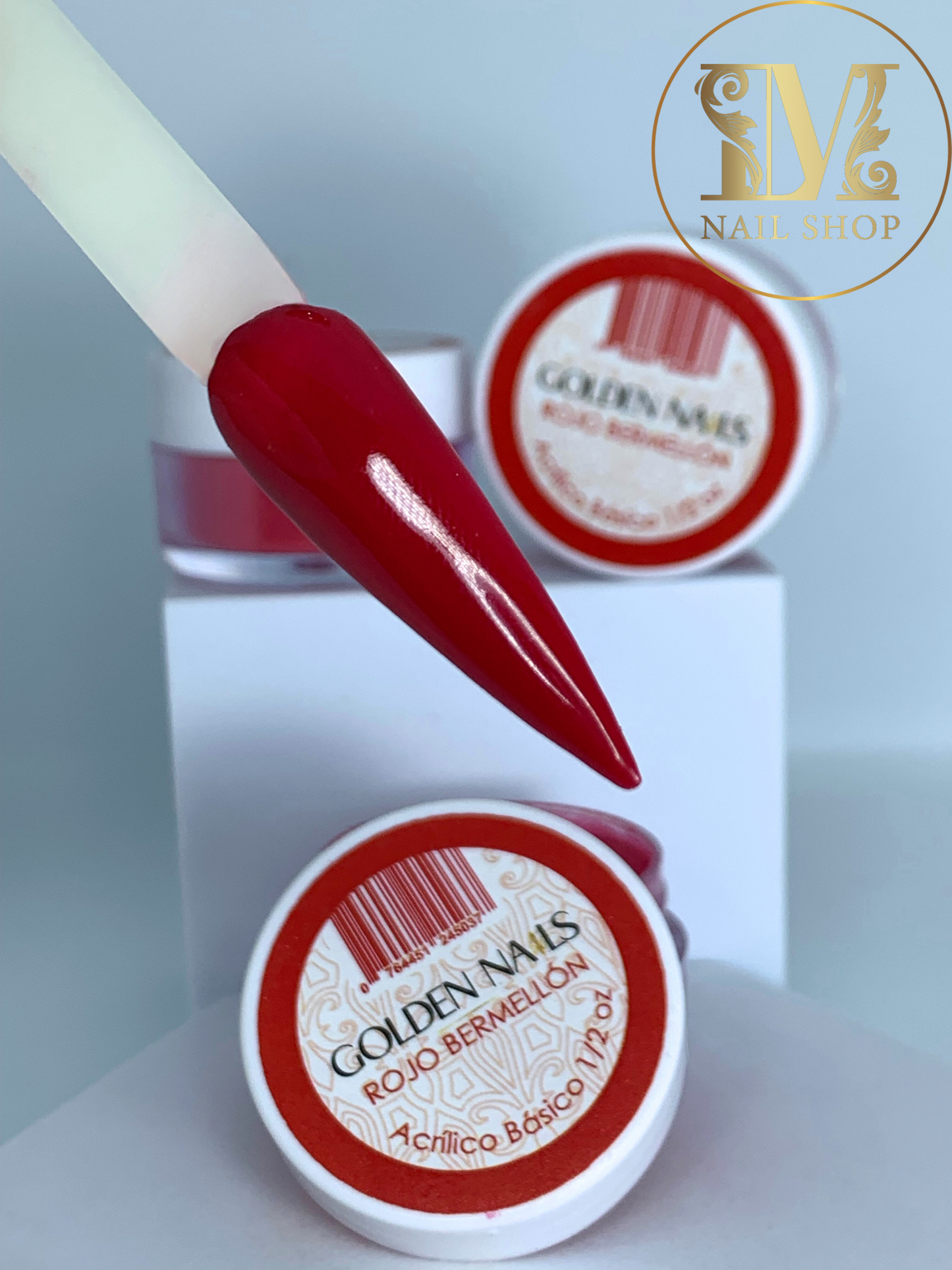 Acrílico Rojo Bermellón