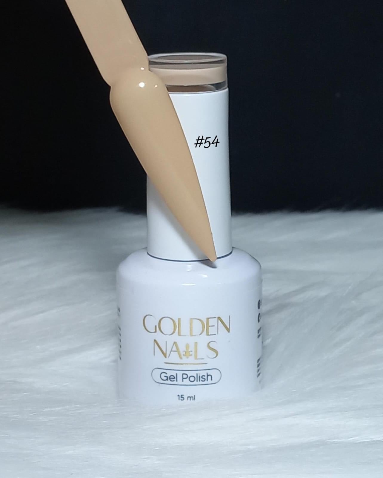 Gel polish Golden Nails