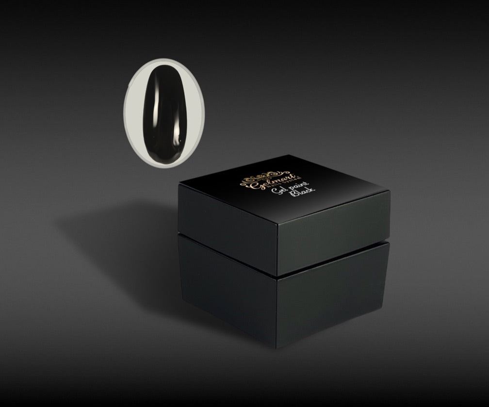 Gel Paint Black Gelmart