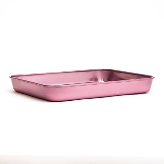 Charola Metálica Rosa