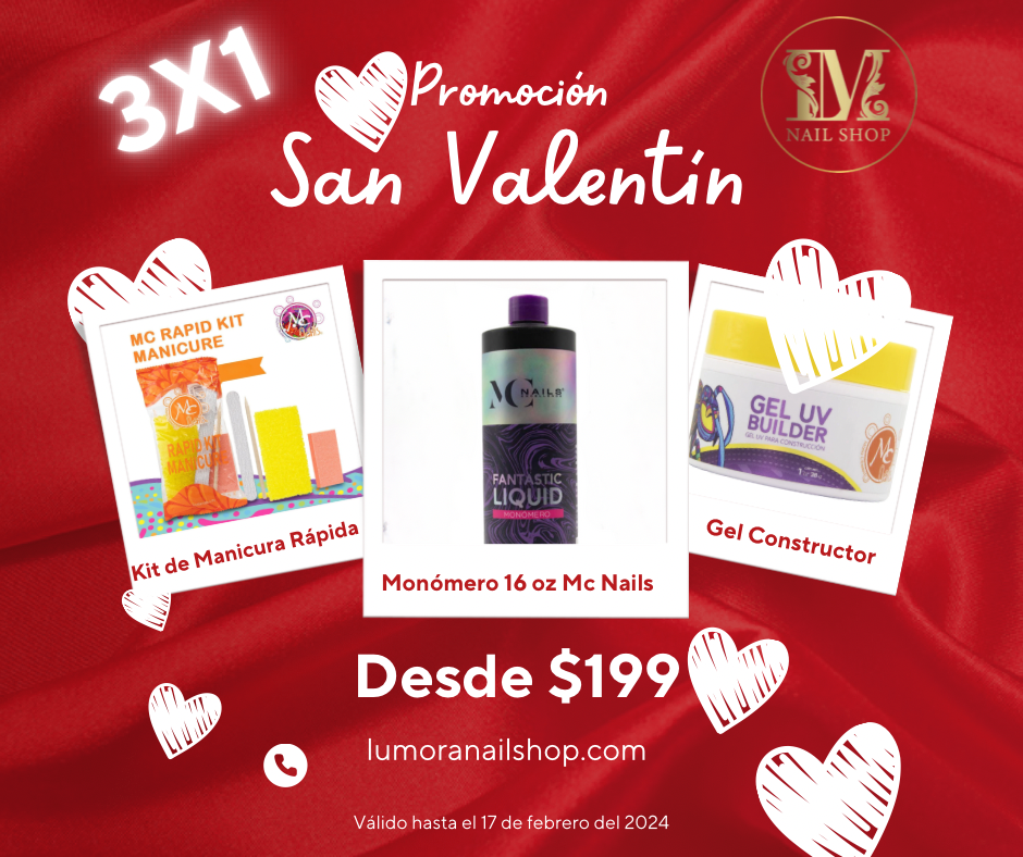 Kit San Valentín Mc Nails
