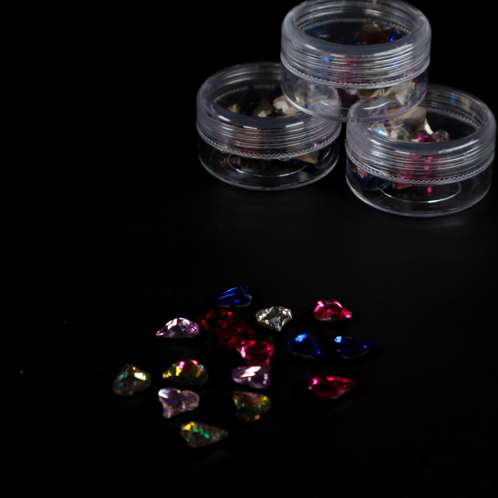 Mix Cristales De 16 Corazones