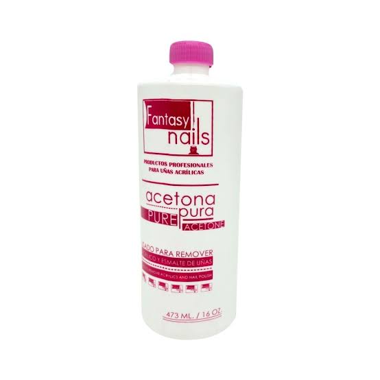 Acetona Pura 16oz Fantasy Nails