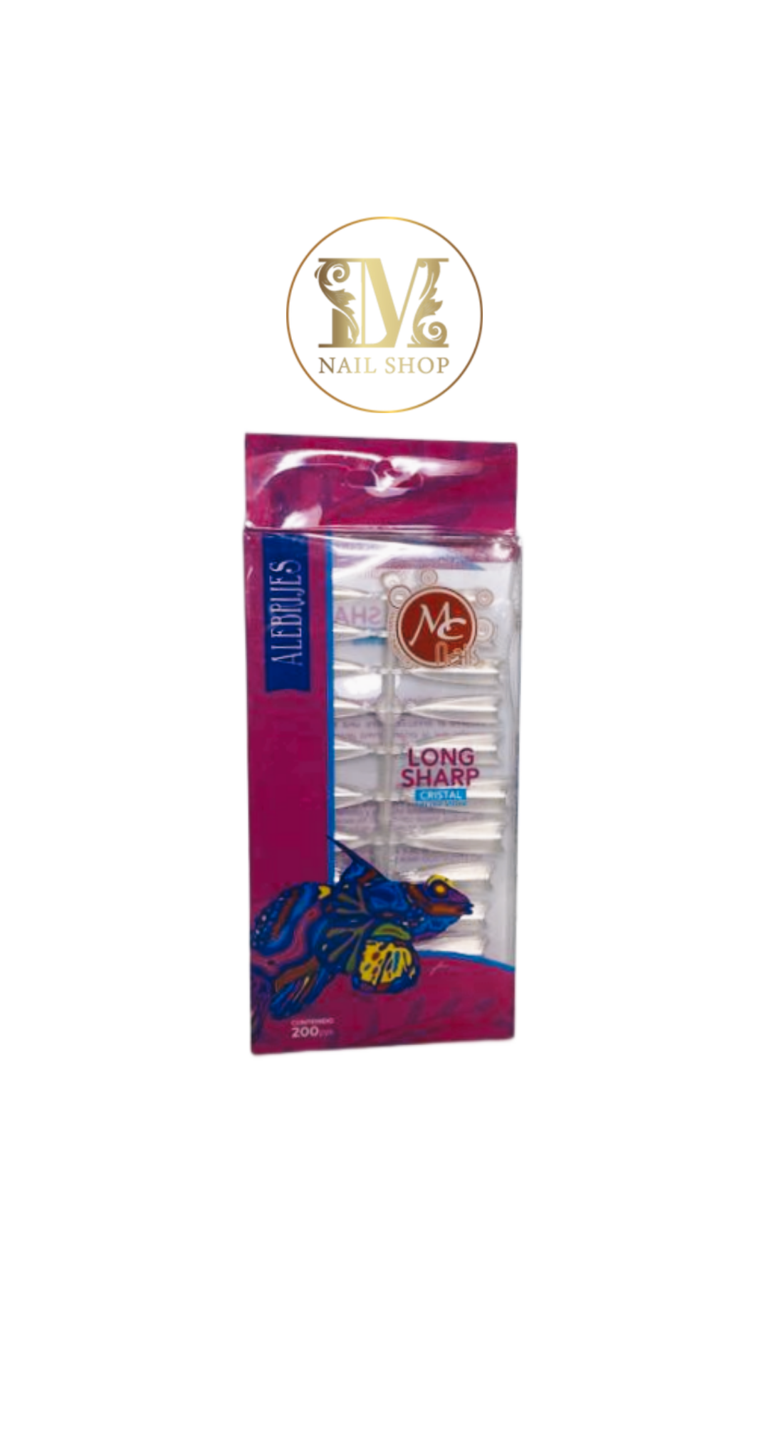 Tips Long Sharp Cristal Mc Nails Stiletto