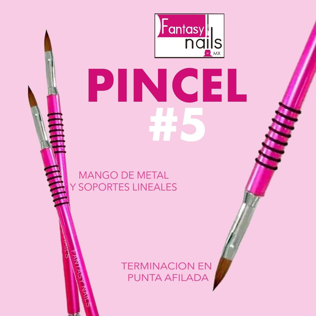 Pincel #05 para 3D Fantasy – Lu Mora Nail Shop