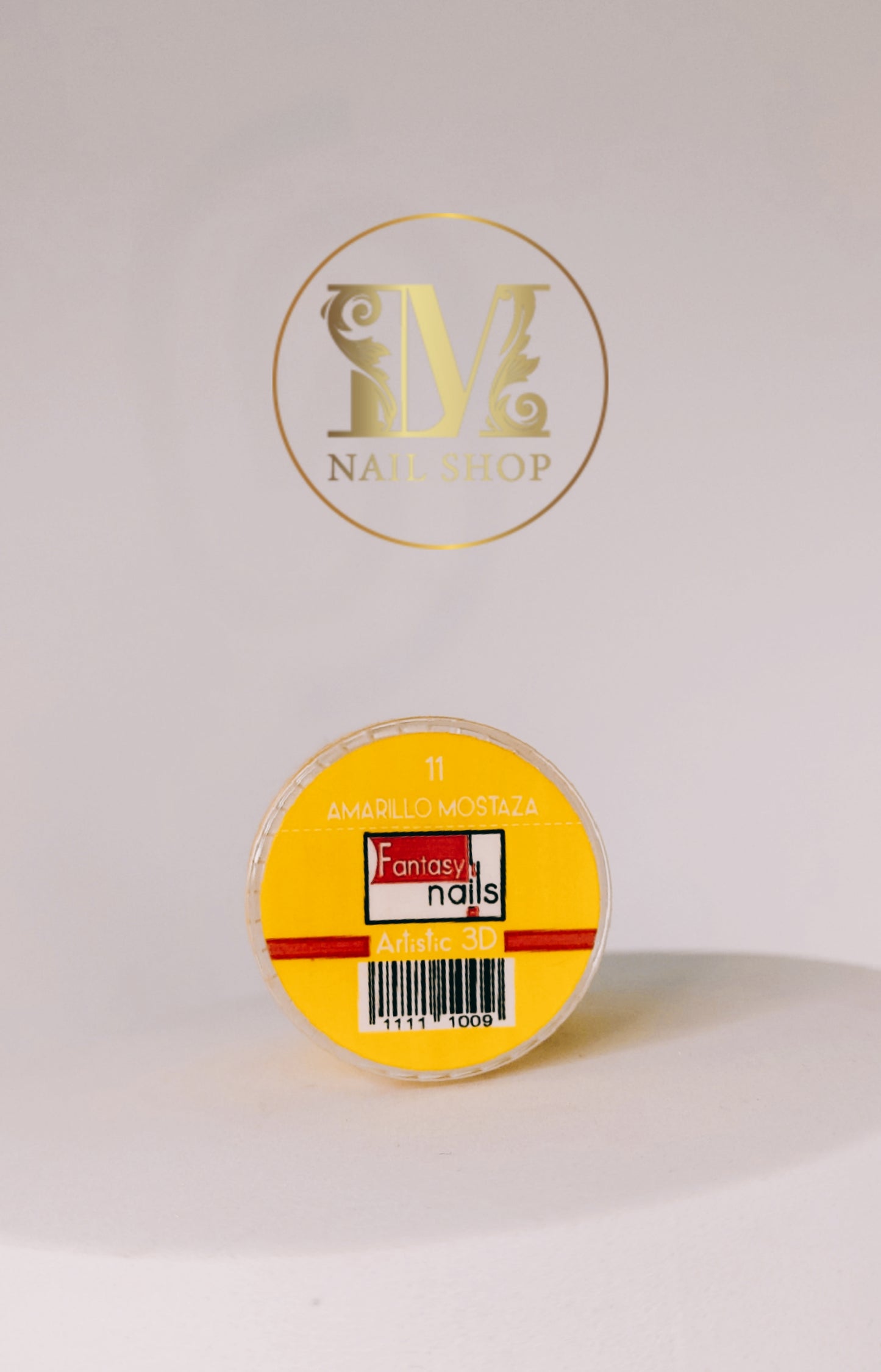 Acrílico 3D Amarillo Mostaza