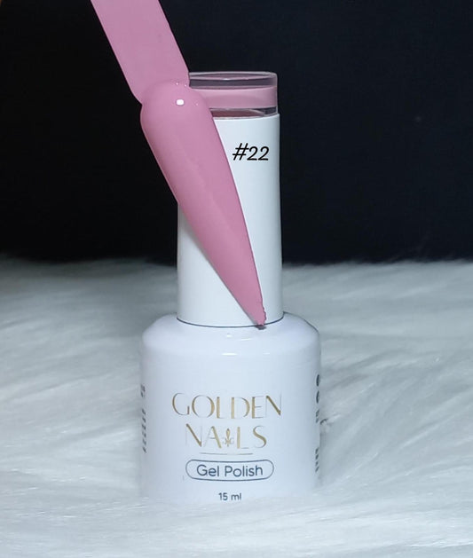 Gel polish Golden Nails #022