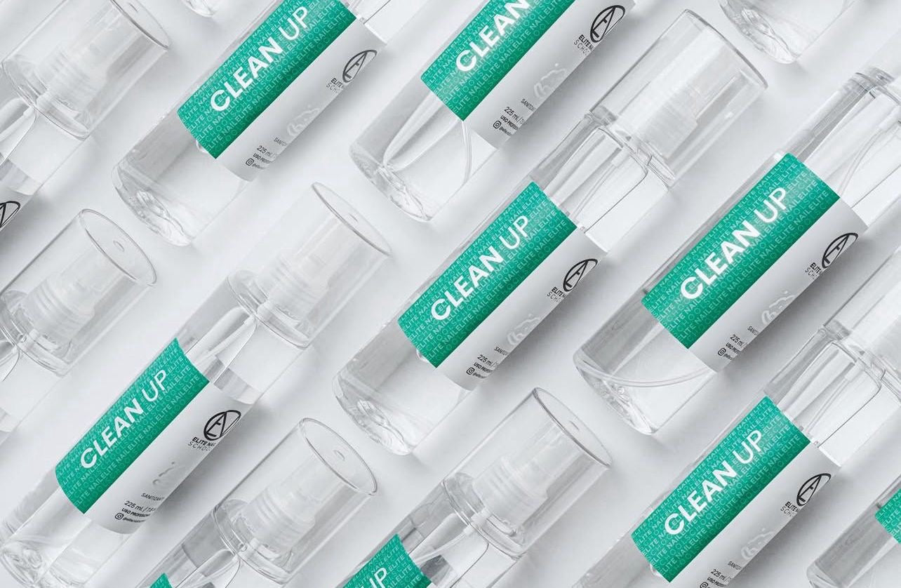 Clean Up Menta 235 ml, ELITE NAIL SCHOOL