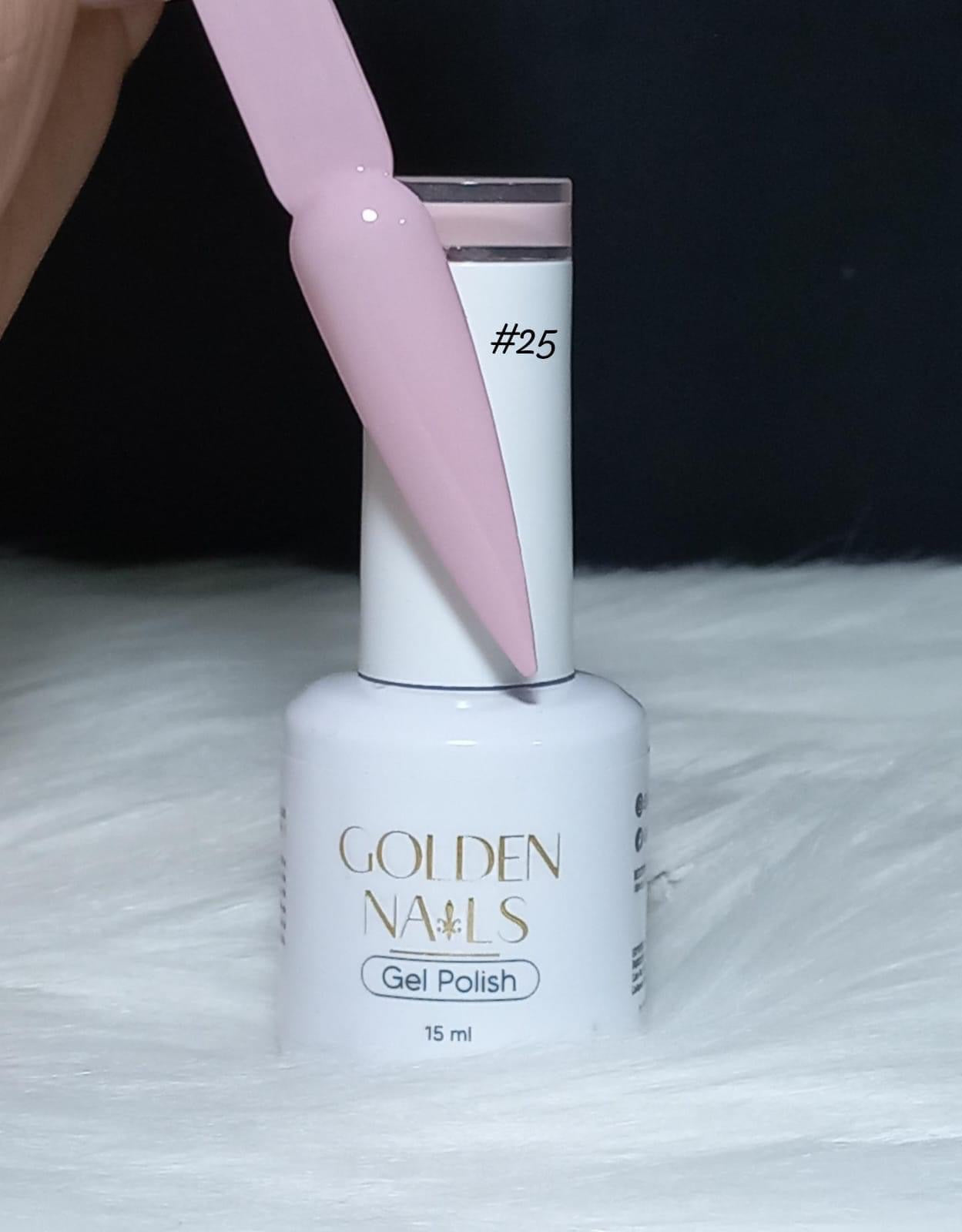 Gel polish Golden Nails #025