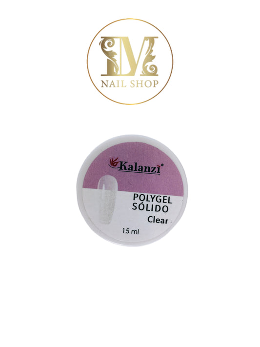 Polygel Sólido 15 ml Clear