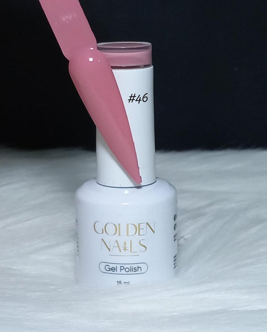 Gel polish Golden Nails