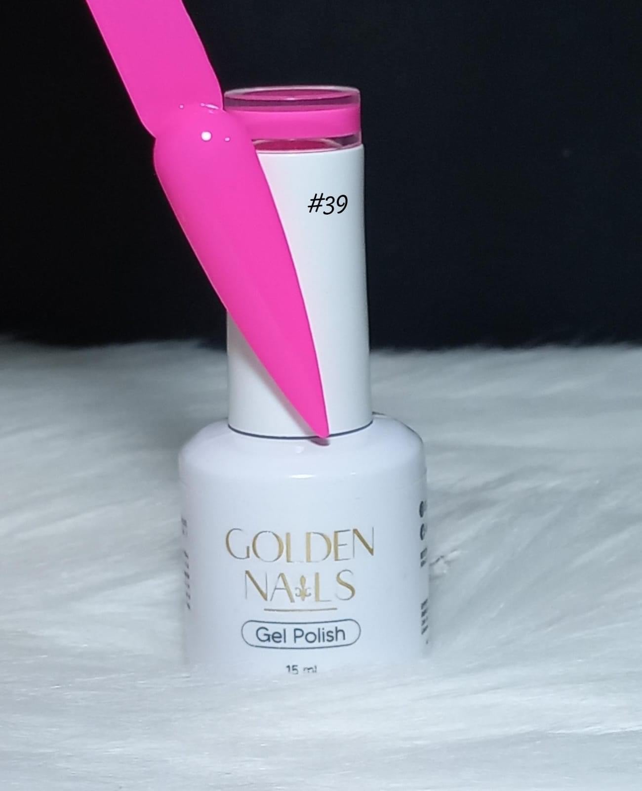 Gel polish Golden Nails #039