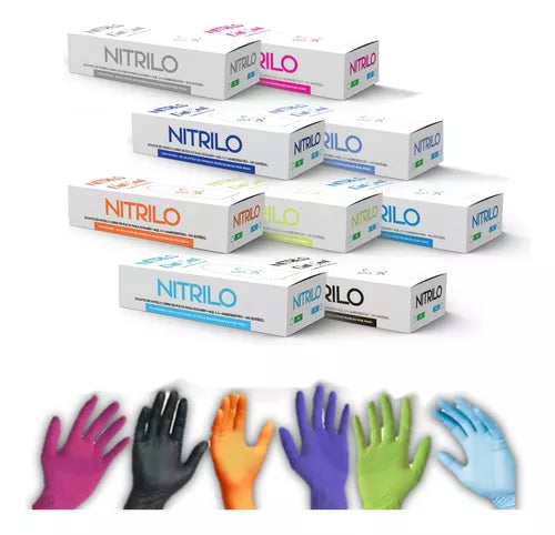 Par de Guantes de Nitrilo Uniseal