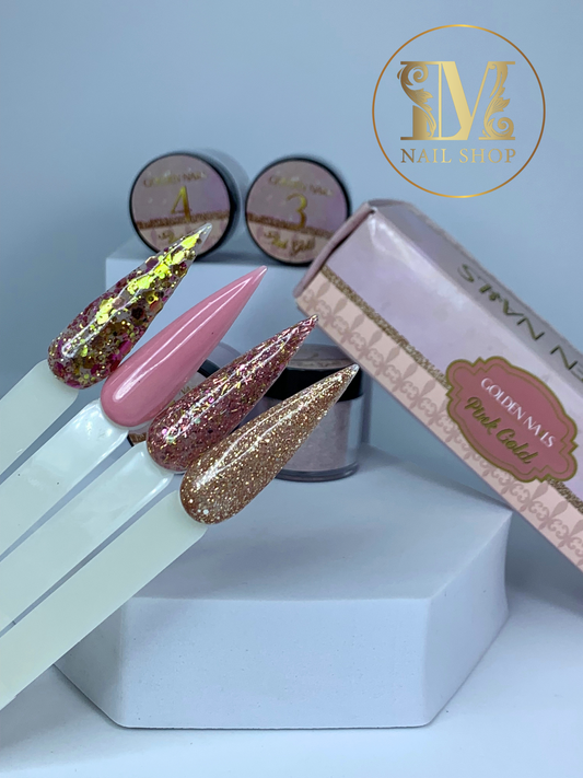 Colección Acrílico Pink Gold