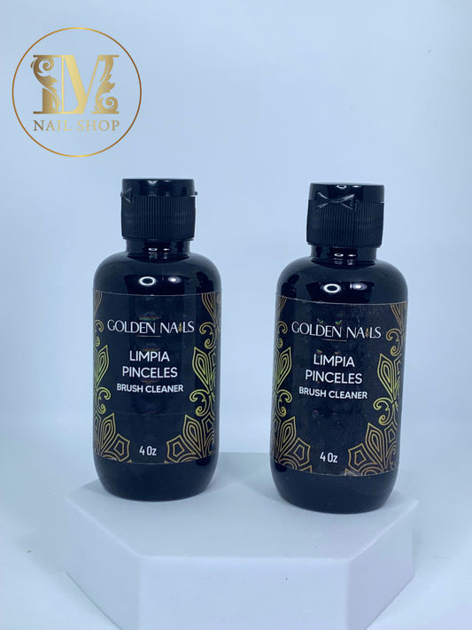 Limpia Pincel  Golden Nails