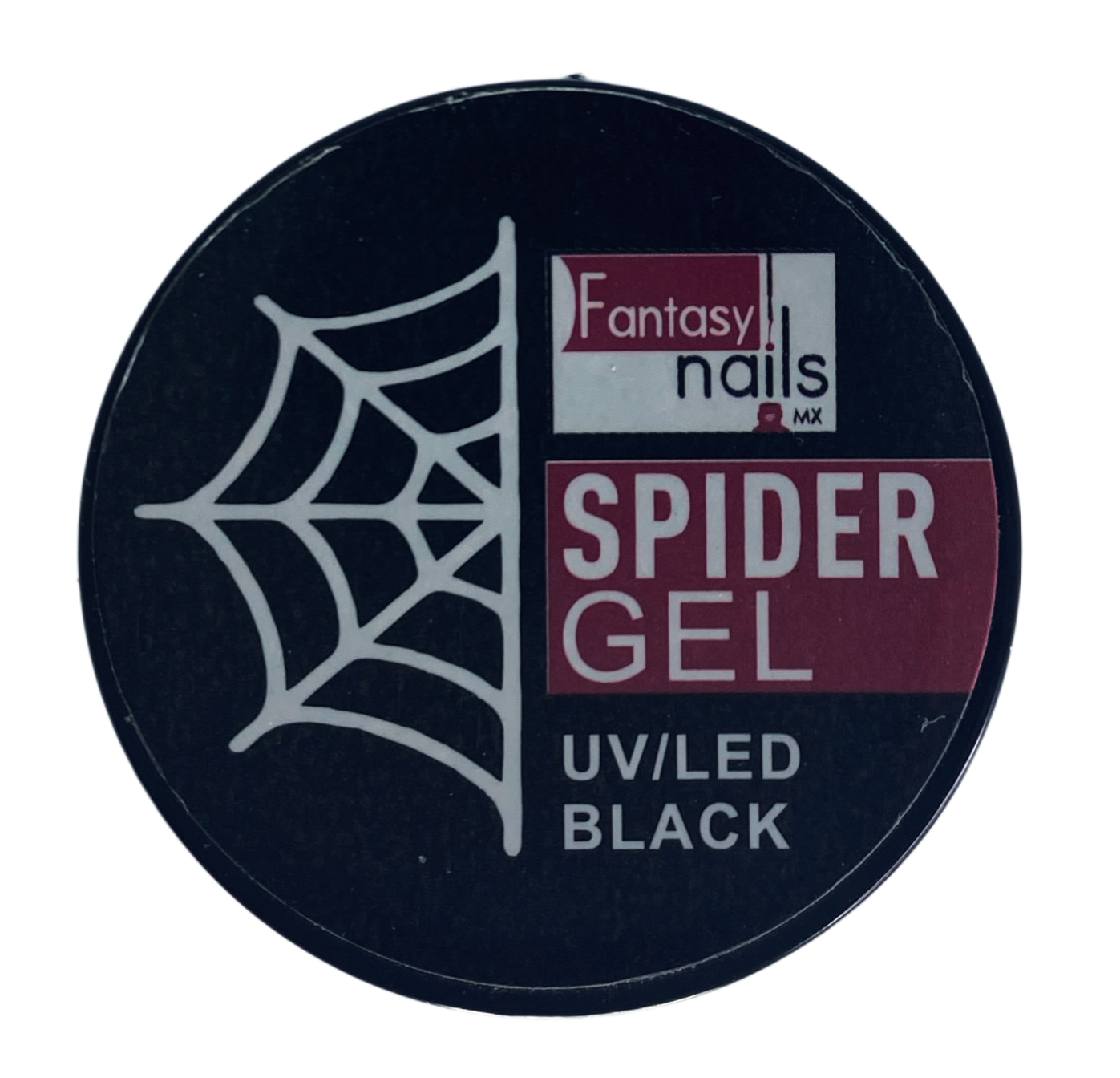 Spider Gel Black (negro) Fantasy Nails
