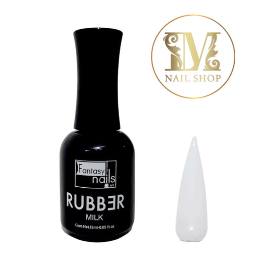 Rubber Milk Fantasy Nails