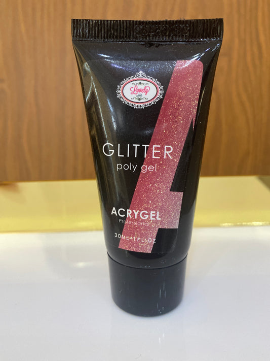 Poly gel GLITTER lovely